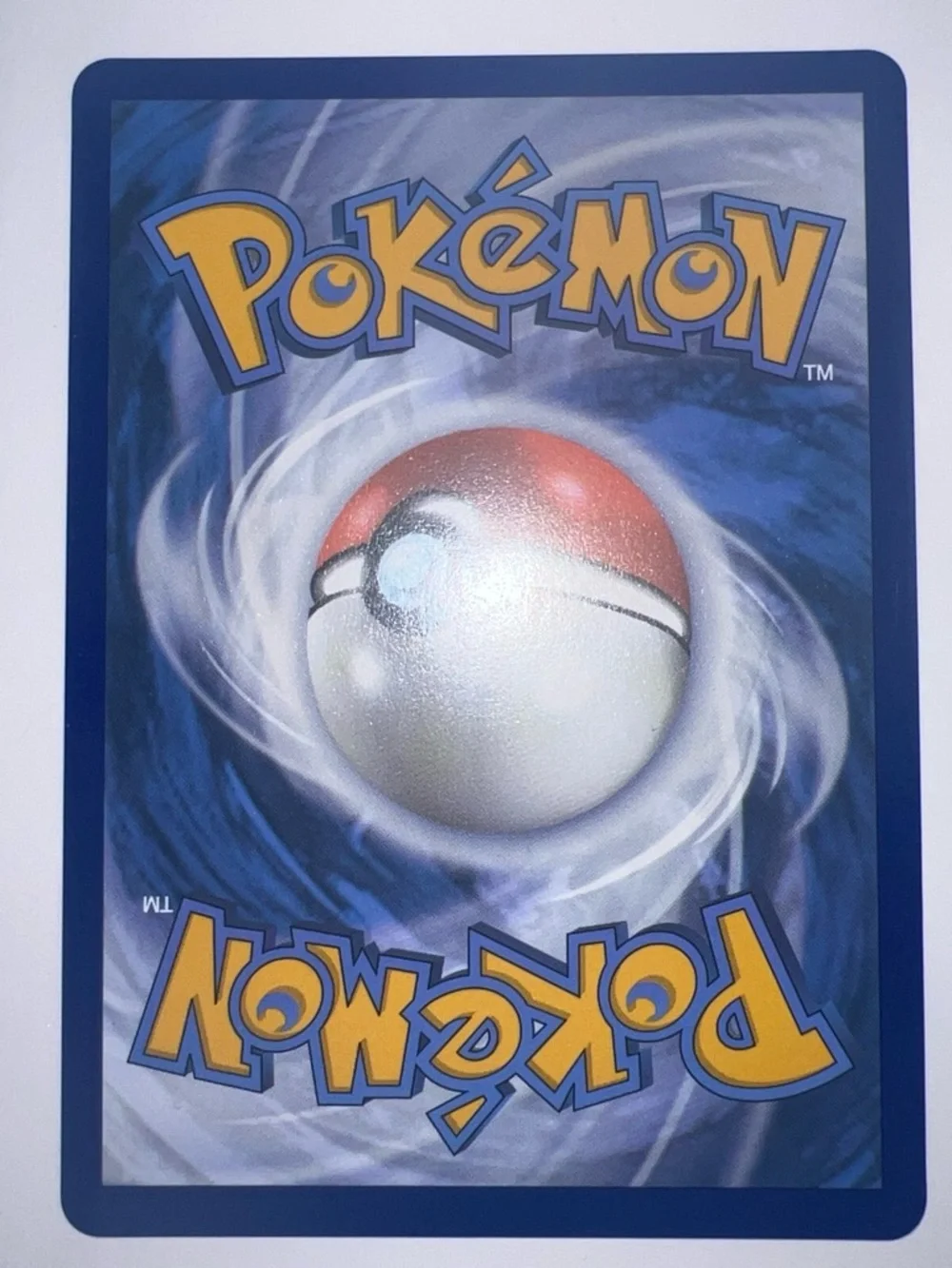 Pokemon Sawk Holo Foil Card - Blue and Gold